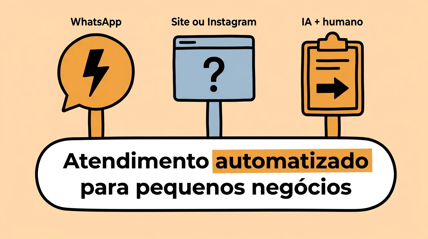 Imagem de capa do artigo Atendimento automatizado com IA para pequenos negócios
